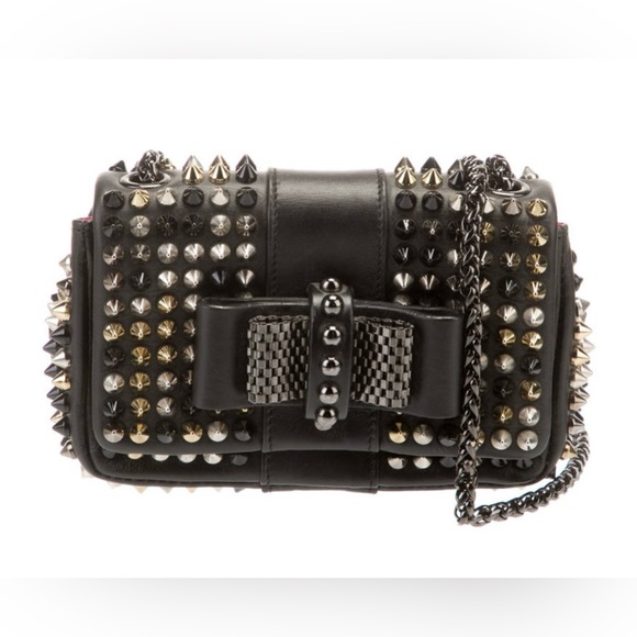 Christian Louboutin Handbags - Christian Louboutin Sweet Charity Spike Studded Crossbody